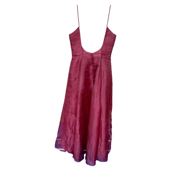 Morgan and Co by Linda Bernell Red/Maroon/Burgundy Prom/Formal Dress Size 13/14 - Picture 2 of 8